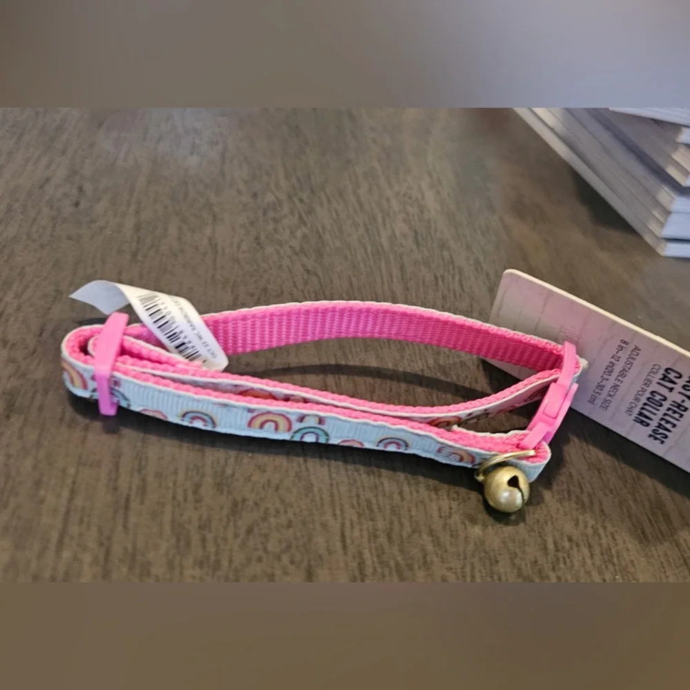 Whisker City Rainbow Adult Cat Collar